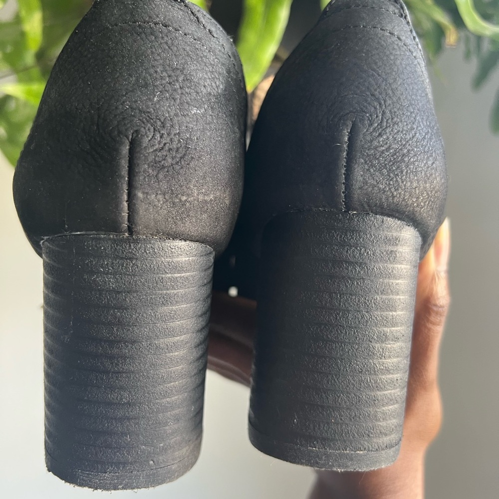 Cooperative Urban Outfitters Black Cow Leather Shoes - Picture 6 of 8